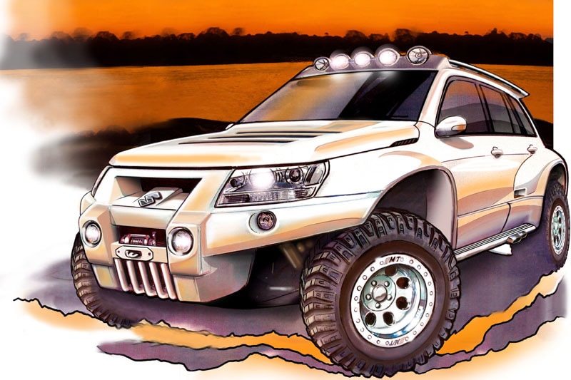Suzuki Grand Vitara Bandit concept