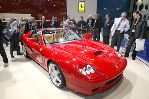 Ferrari niet op AutoRAI