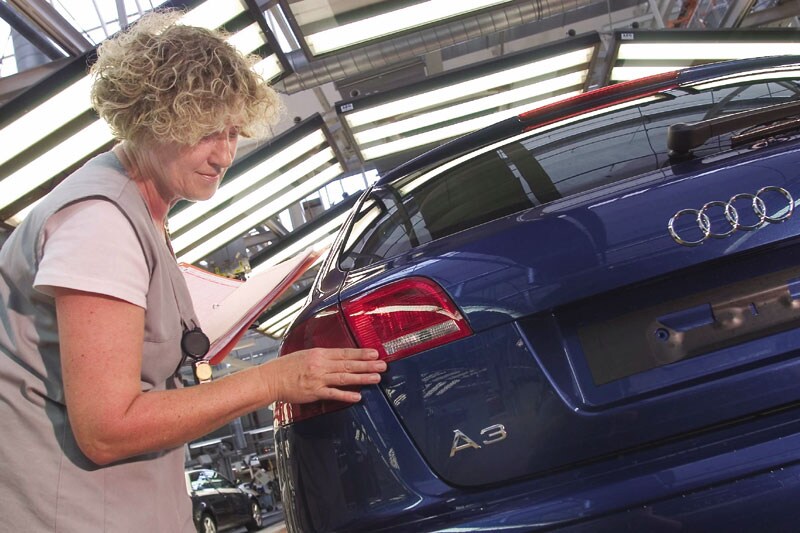Audi A3 productie