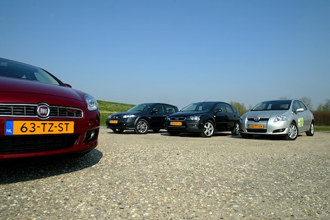 Test: Fiat Bravo - Renault Mégane - Ford Focus - Toyota Auris