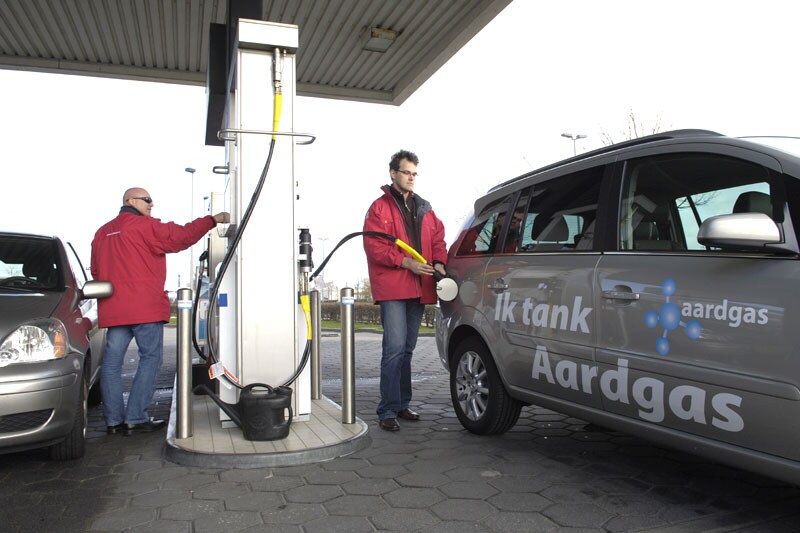 Aardgas tanken