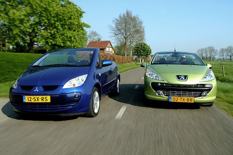 Test: Peugeot 207 CC 1.6 - Mitsubishi Colt CZC 1.5