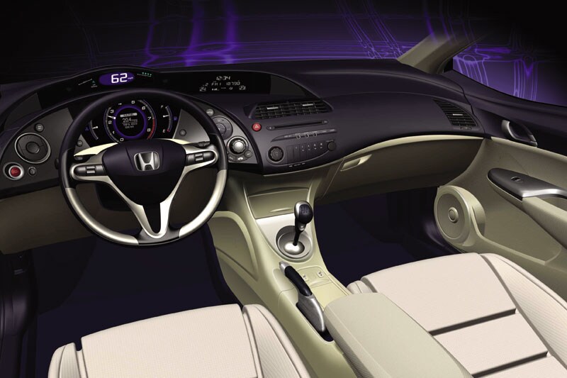 Honda Civic interieur