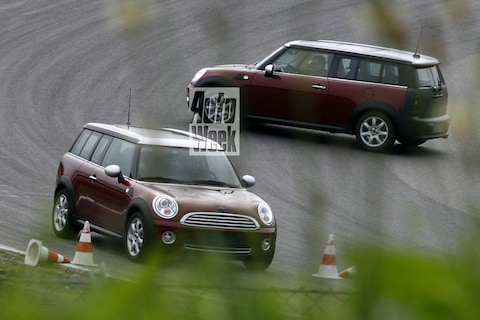 Mini Clubman rijdt op Zandvoort!