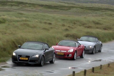 Roadster triotest op Sylt