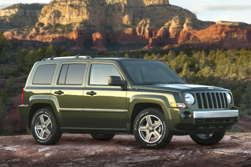 Jeep Patriot bij de dealer