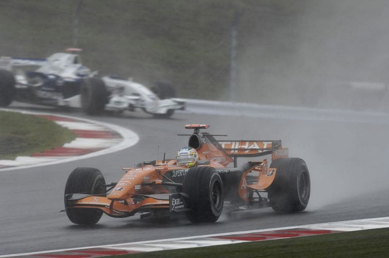 Spyker F1 regen