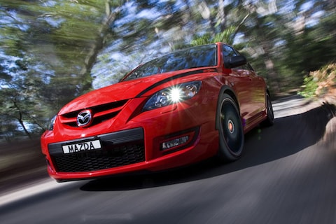Mazda 3 MPS Extreme: schepje d'r bovenop