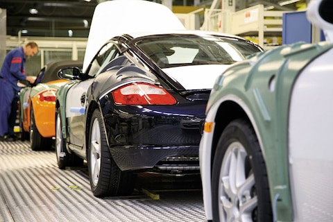 Boxster en Cayman voorlopig uit Finland