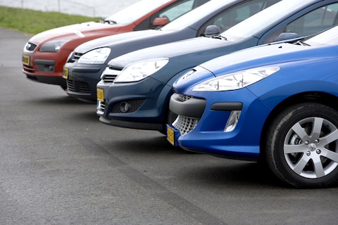 Peugeot 308-Ford Focus-Volkswagen Golf-Opel Astra