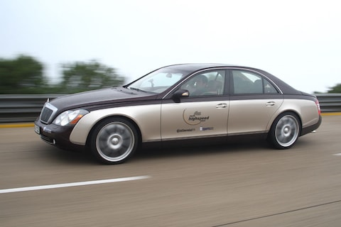 Snelheidsrecord met Maybach