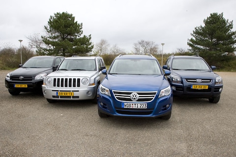 Test: Volkswagen Tiguan – Jeep Patriot – Kia Sportage – Toyota RAV4