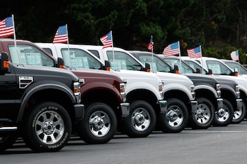 Amerikaanse autodealer (Foto: AFP)