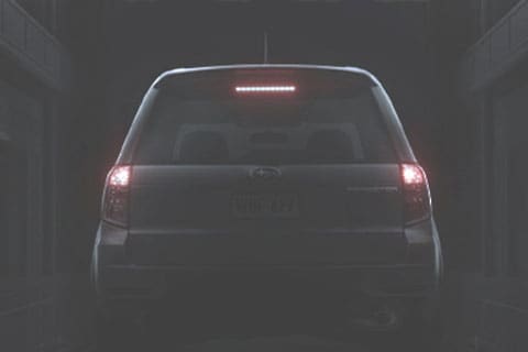 Treiterplaatje Subaru Forester