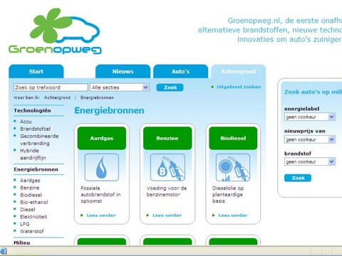 AutoWeek lanceert groenopweg.nl