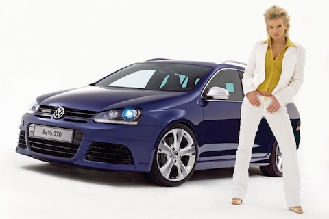 VW Golf Variant RaVe: 270 pk, 13 speakers