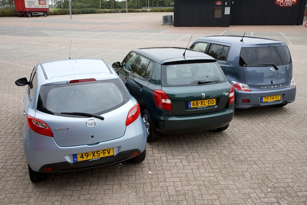 Mazda 2-Skoda Fabia-Daihatsu Materia