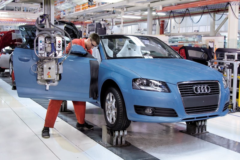 Productie Audi A3 cabriolet