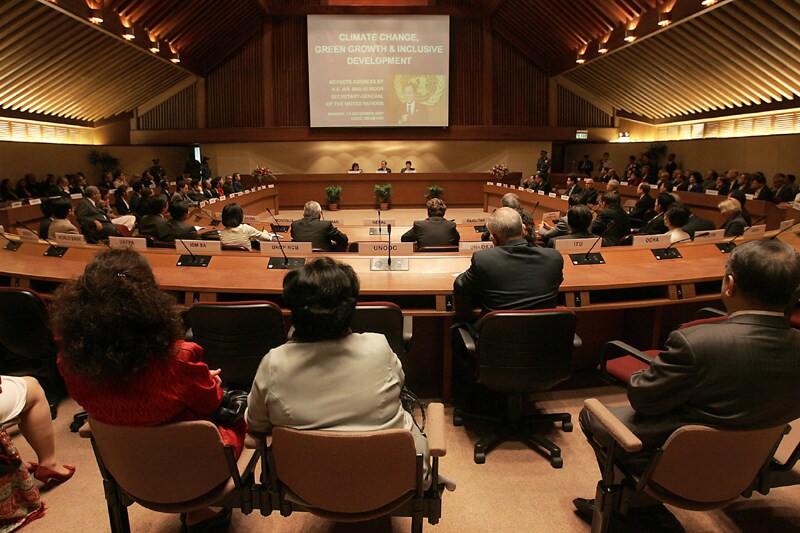 Klimaatconferentie Bali (Foto AFP)