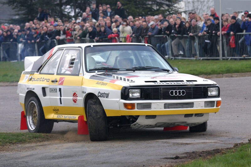 Michele Mouton in Audi Quattro S1