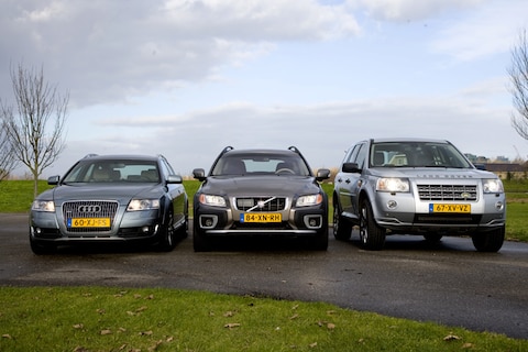 Test: Volvo XC70 - Audi A6 Allroad - Land Rover Freelander