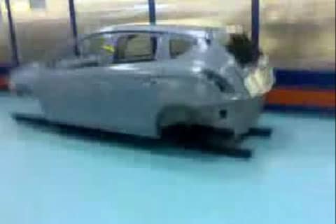 Lancia-medewerker filmt nieuwe Delta