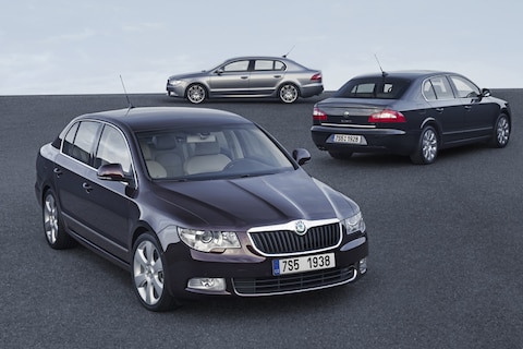 Skoda Superb is vier- én vijfdeurs