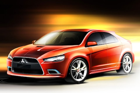 Mitsubishi Lancer Sportback bijna af