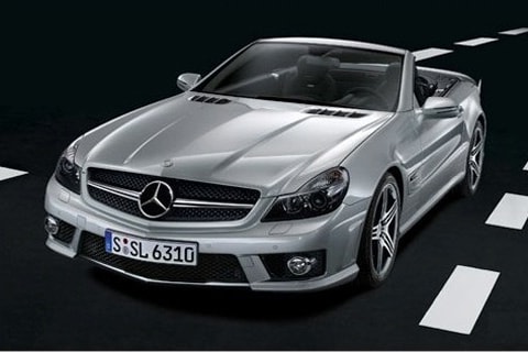 Knallen zonder compressor: SL 63 AMG