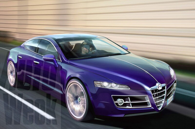 Alfa Romeo 169 | Illustratie: Larson