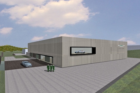 Aston Martin op de Nürburgring