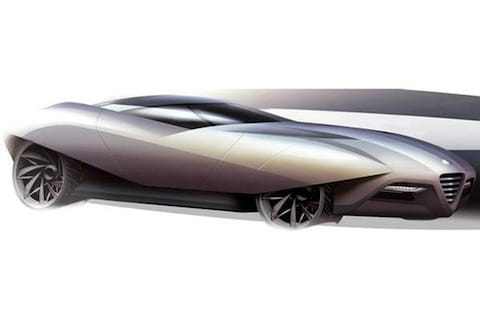 Vierde Batmobile van Bertone