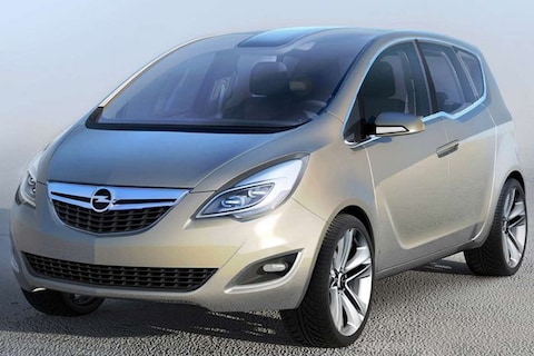 Opel Meriva Concept te vroeg op het web