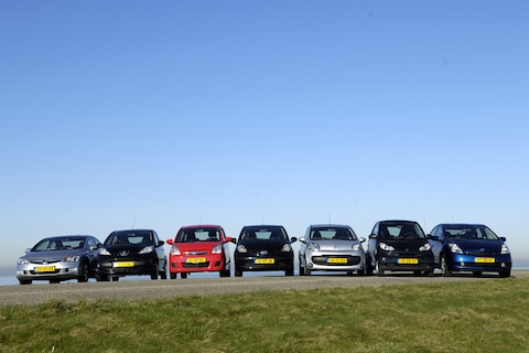 Alle auto's met 14 procent bijtelling