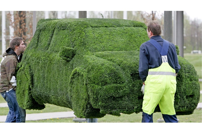 Groene auto | Foto: ANP