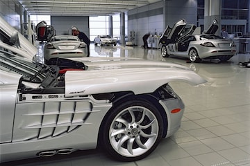 Mercedes-Benz SLR McLaren productie
