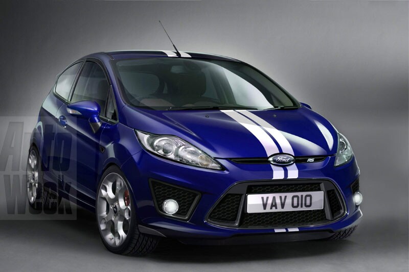 Ford Fiesta RS | Illustratie: Larson