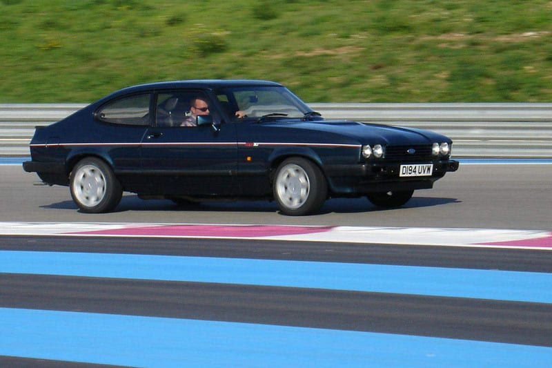 Stéphan rijdt Capri