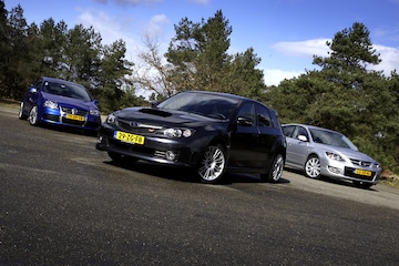 Mazda 3 MPS/Subaru Impreza WRX STi/Volkswagen Golf