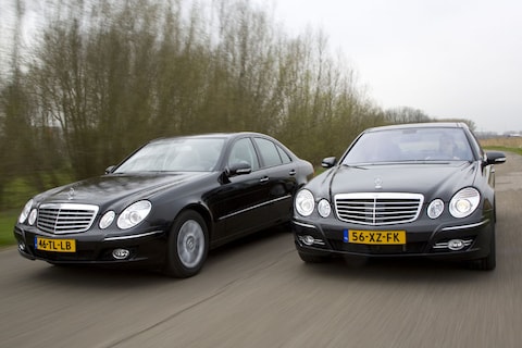 Mercedes-Benz E200 CDI en E420 CDI >> Volvo S80 2.0F en V8