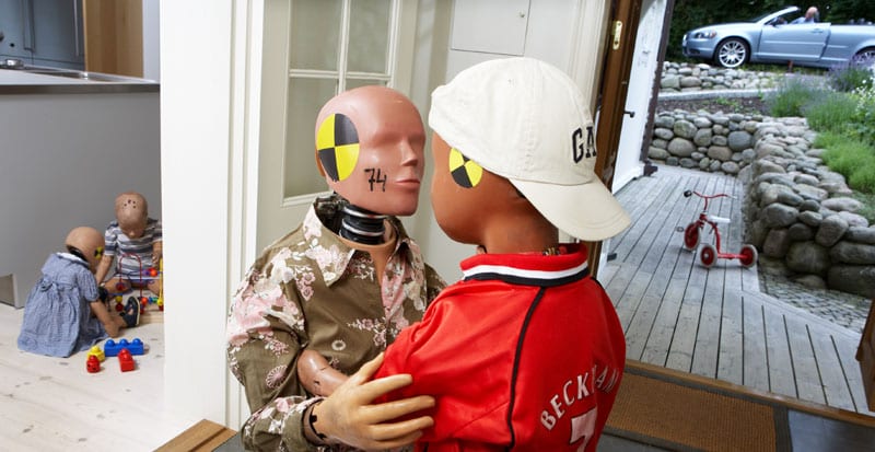 Volvo crashtest dummies