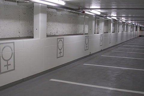 Vrouwen gaan inparkeren