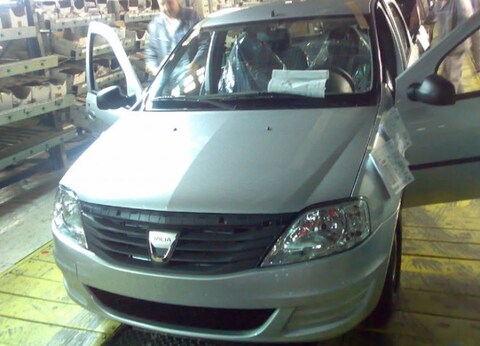 Nieuwe Dacia Logan gesnapt