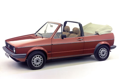 VW Golf Cabrio niet meer bij Karmann