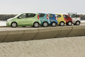 Opel Agila/Suzuki Splash en concurrenten
