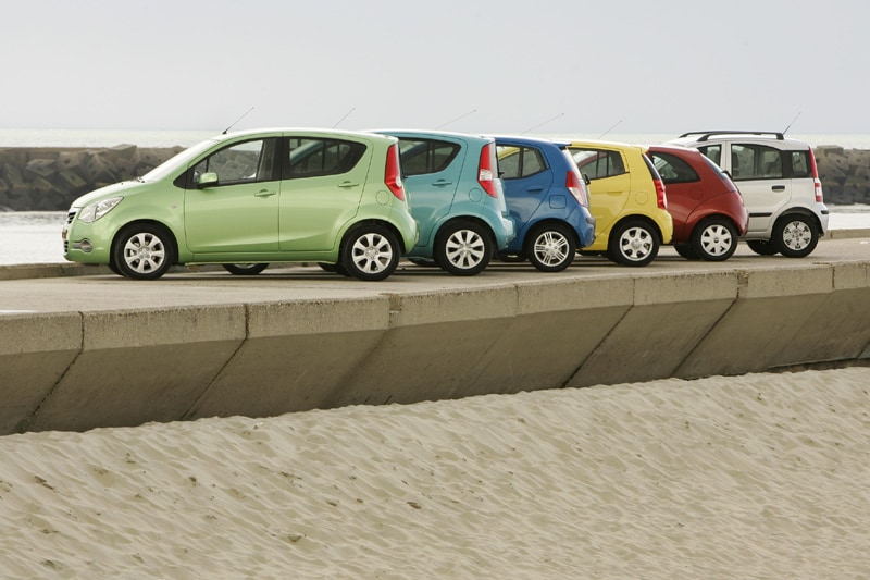 Opel Agila/Suzuki Splash en concurrenten