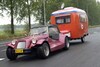 Oranje caravanstoet (foto: René Oudshoorn)