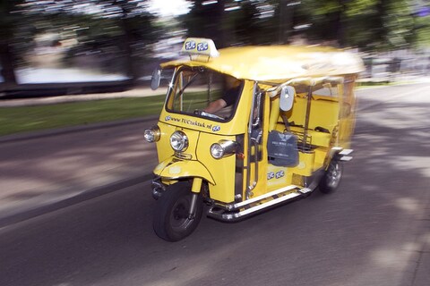Ook tuktuks worden groen