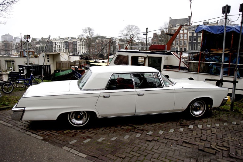 Klassieke auto in Amsterdam | Foto: ANP
