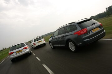 Citroën C5-Audi A4-Mercedes C-klasse